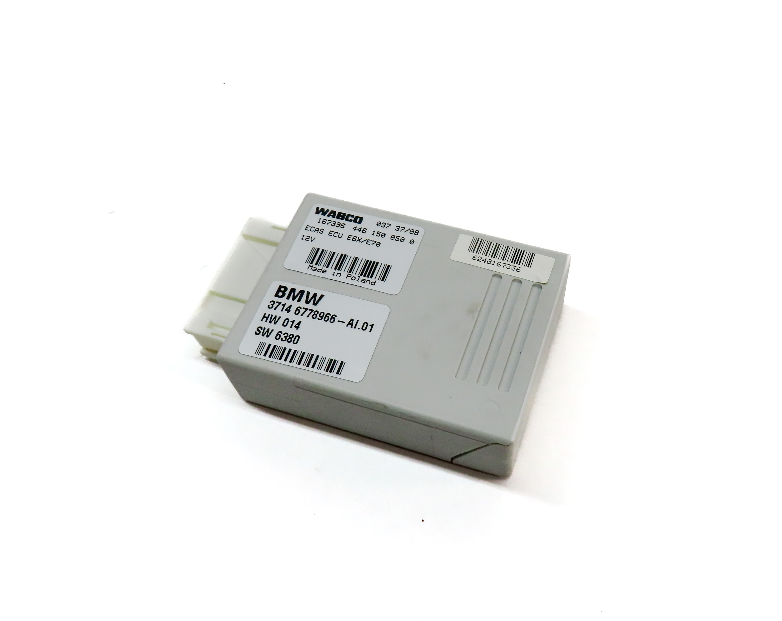 2007-2014 BMW X5 X5M X6 X6M (E70 E71 E72) AIR SUSPENSION CONTROL MODULE — exact item pictured